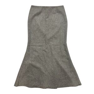 NWT💕 Marina Moscone Fluted Skirt - Gray SZ 0